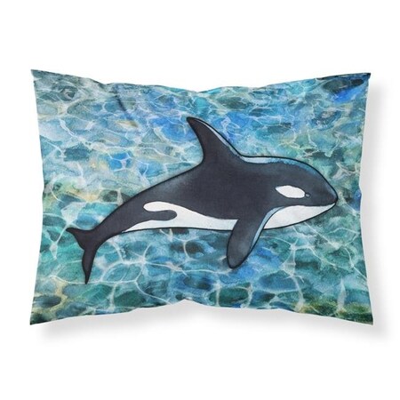 Carolines Treasures Carolines Treasures BB5348PILLOWCASE Killer Whale Orca Fabric Standard Pillowcase BB5348PILLOWCASE